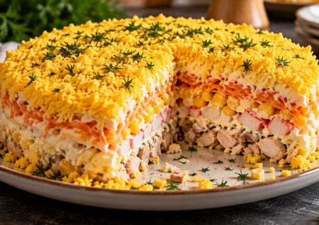 Простой, но вкусный салат «Рыжик» — сочетание неожиданное, но просто бомбически вкусное
