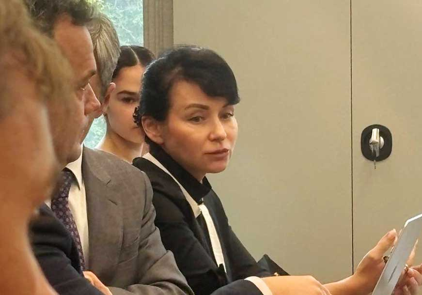 Эльвира Глухова на заседании суда
