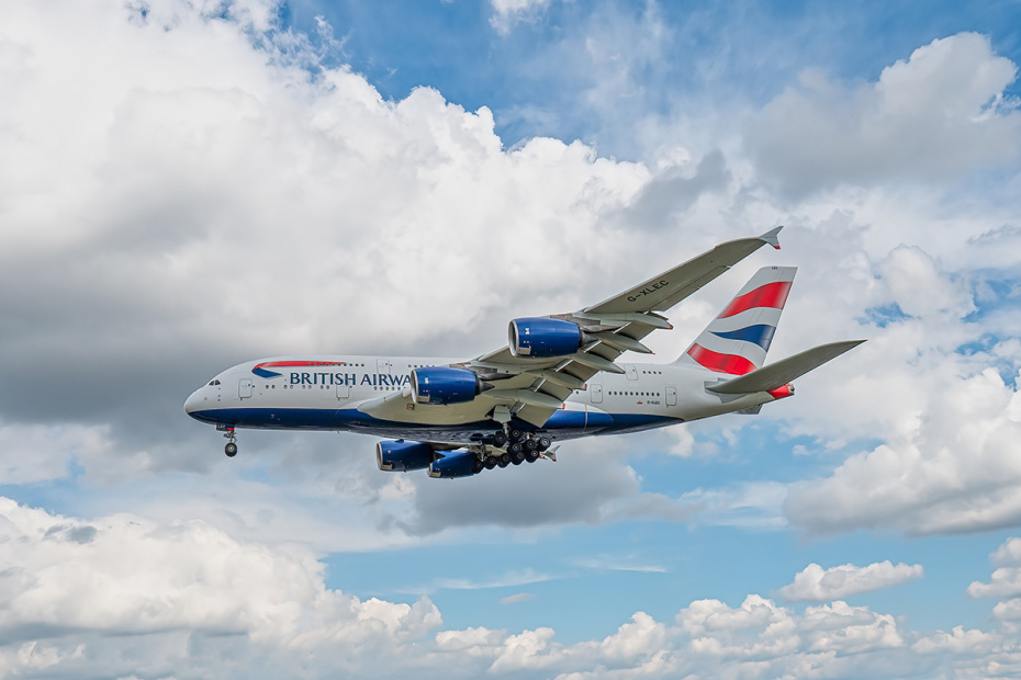Самолет авиакомпании British Airways