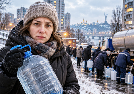 Киев остался без воды: ни душа, ни туалета — Кличко предлагает людям бежать