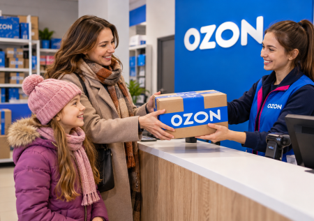 Ozon выяснил, как посетители с детьми относятся к ПВЗ