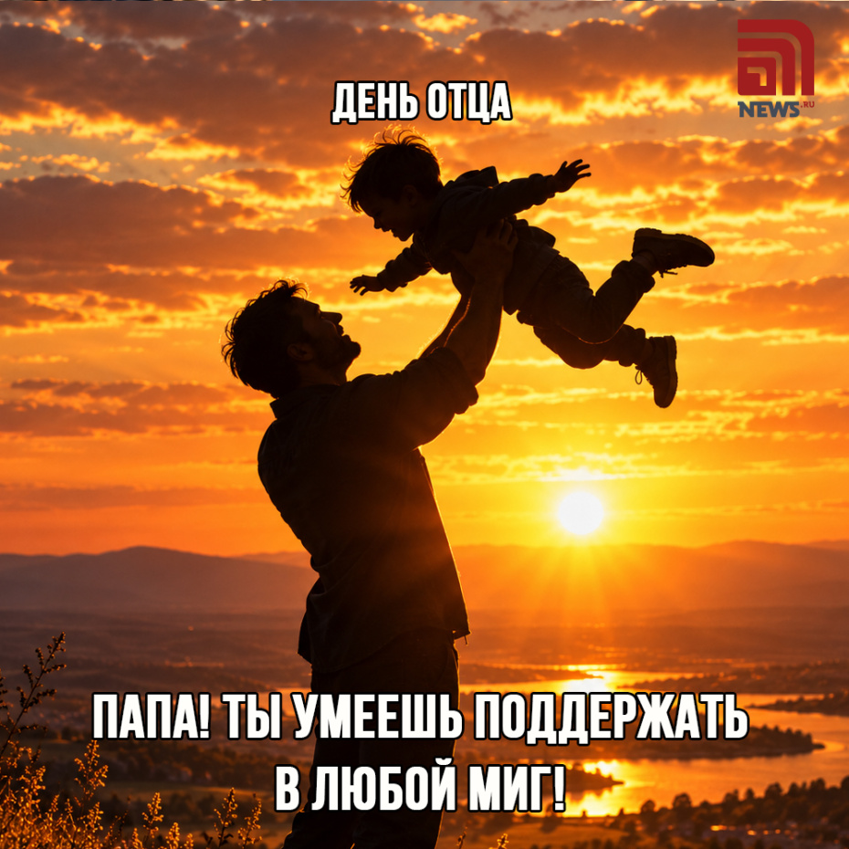Скачать бесплатную открытку на День отца