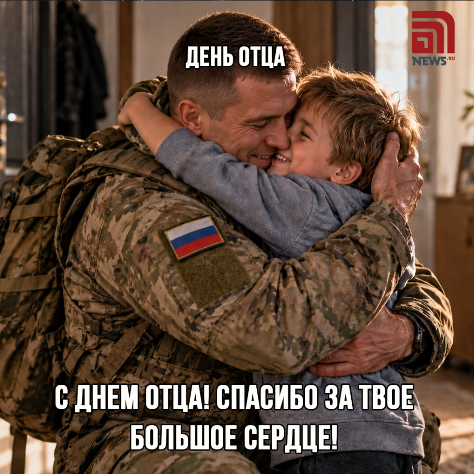 Бесплатная открытка на День отца