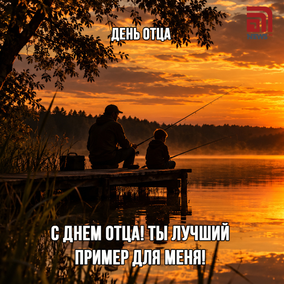 Открытка на День отца