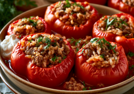 Перцы теперь фарширую не как обычно — болгарская вкуснятина, от которой тарелки пустеют