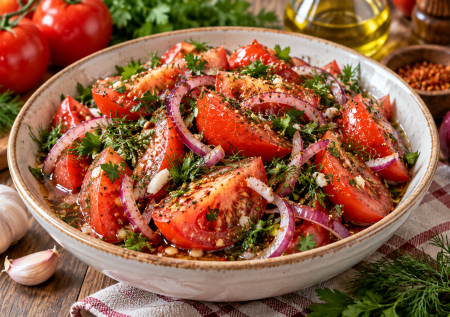 Нашла способ сделать помидоры вкуснее салата — эта закуска улетает со стола первой