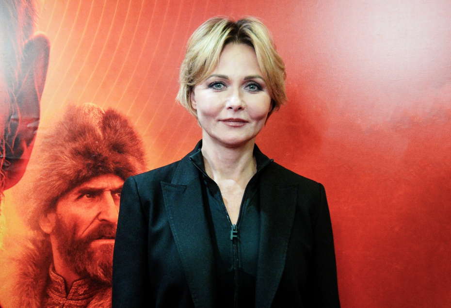 Актриса Дарья Повереннова на премьере фильма «Четыре жизни Петра Мамонова» в кинотеатре «Каро 11 Октябрь» в Москве