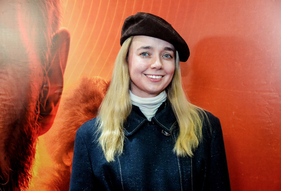 Актриса Алена Чехова на премьере фильма «Четыре жизни Петра Мамонова» в кинотеатре «Каро 11 Октябрь» в Москве