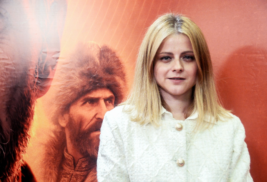 Актриса Ксения Суркова на премьере фильма «Четыре жизни Петра Мамонова» в кинотеатре «Каро 11 Октябрь» в Москве