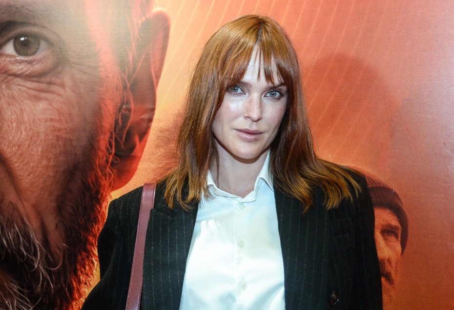 Актриса Александра Черкасова-Служитель на премьере фильма «Четыре жизни Петра Мамонова» в кинотеатре «Каро 11 Октябрь» в Москве