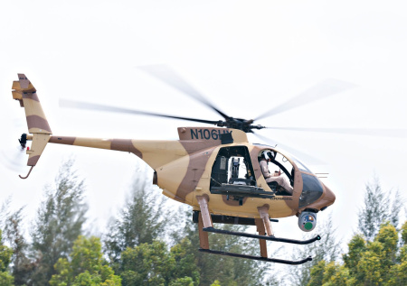 В Саудовской Аравии разбился вертолет AH-6i