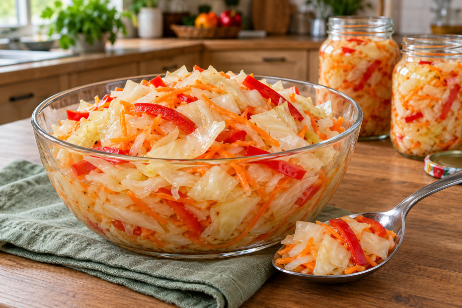 Насыщенный вкус маринованной капусты за 4 часа