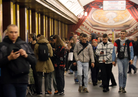 Блэкаут в Киеве привел к коллапсу в метро
