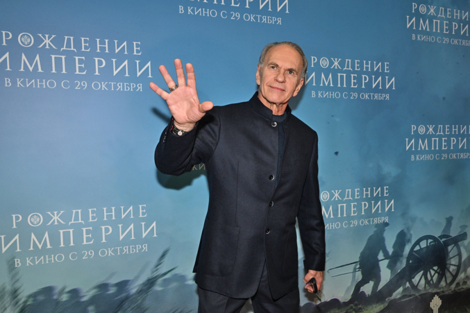 Актер Алексей Гуськов на премьере фильма «Рождение империи» в Москве