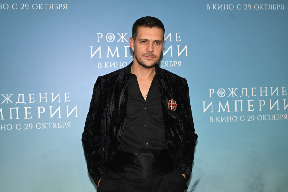 Актер Милош Бикович на премьере фильма «Рождение империи» в Москве
