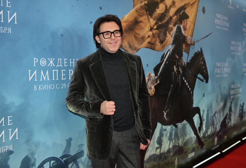 Телеведущий Андрей Малахов на премьере фильма «Рождение империи» в Москве
