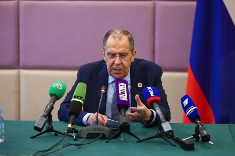 Министр иностранных дел России Сергей Лавров