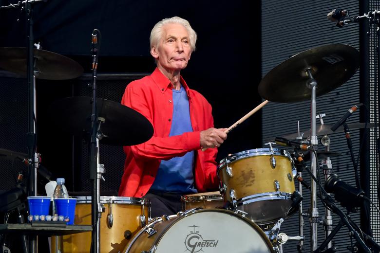 Барабанщик британской рок-группы The Rolling Stones Чарли Уоттс