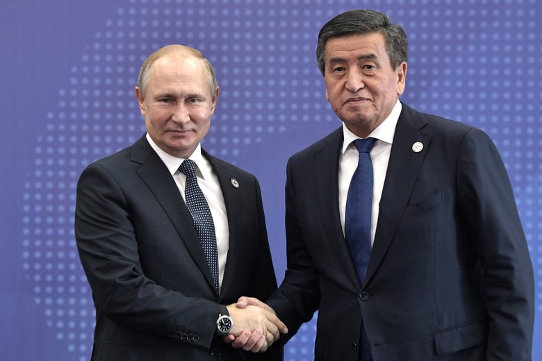 Владимир Путин и Сооронбай Жээнбеков