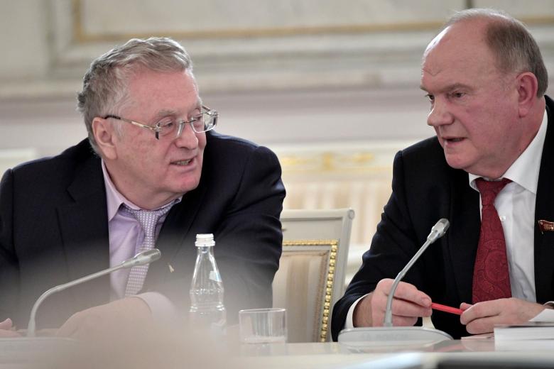 Владимир Жириновский и Геннадий Зюганов