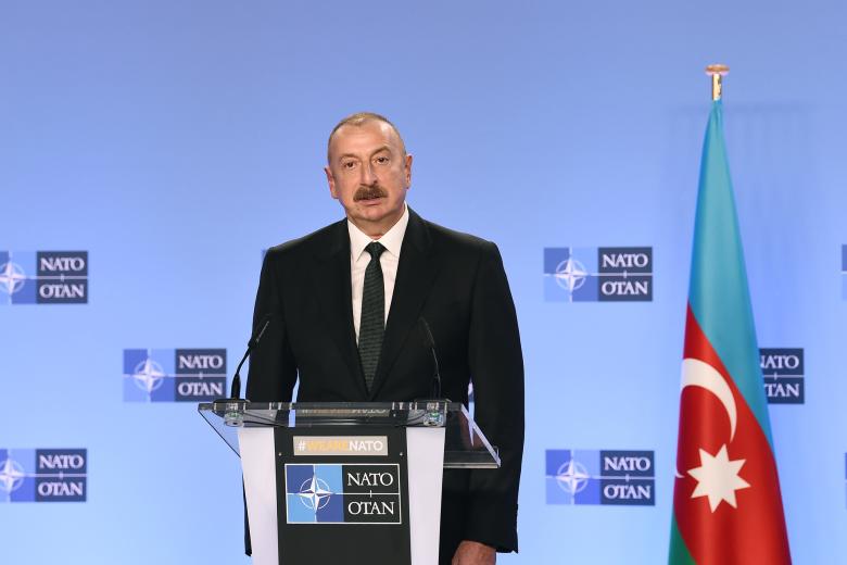 Президент Азербайджана Ильхам Алиев 