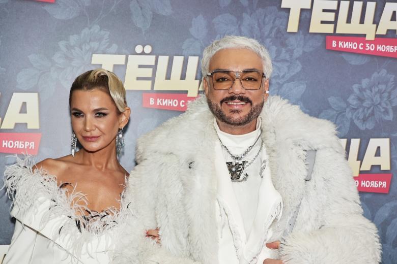 Татьяна Тур и Филипп Киркоров на премьере фильма «Тёща»