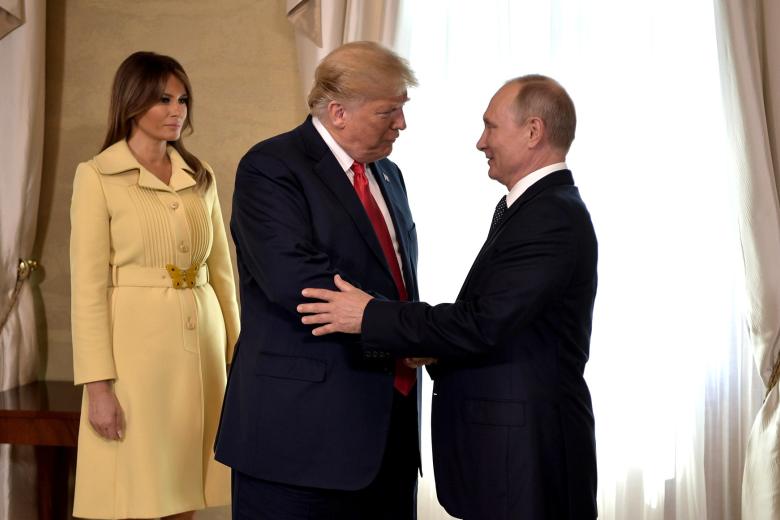 Владимир Путин и Дональд Трамп