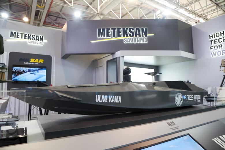 Беспилотный катер Ulaq Kama. Выставка ADEX 2024 в Баку