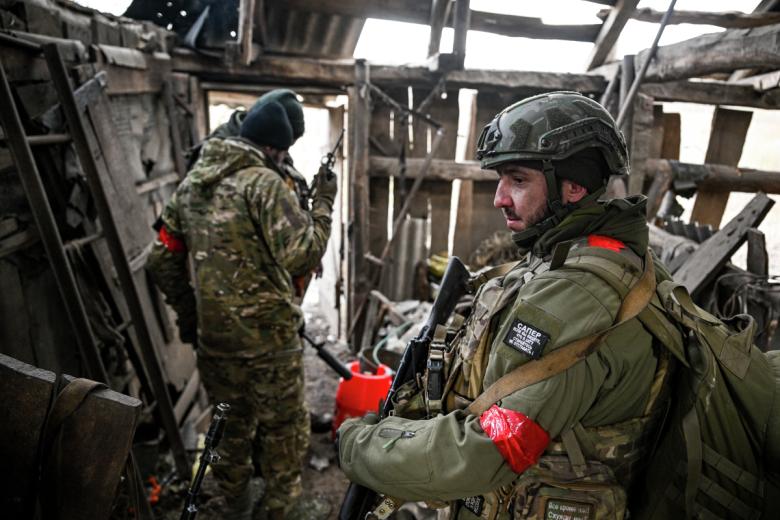 Военнослужащие ВС РФ в зоне СВО