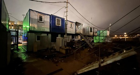 Двое мужчин сгорели после ссоры на стройке