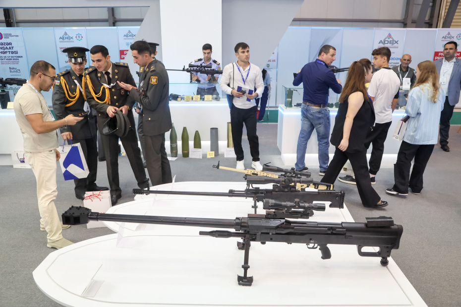 Снайперская винтовка IST-23. Выставка ADEX 2024 в Баку