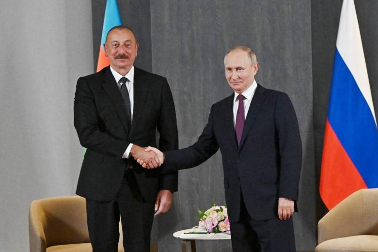 Ильхам Алиев, Владимир Путин