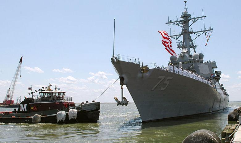 Эсминец USS Donald Cook