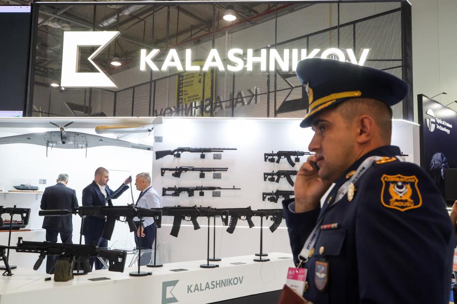 Стенд концерна «Калашников». Выставка ADEX 2024 в Баку