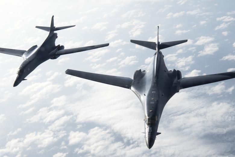 Американский бомбардировщик B-1