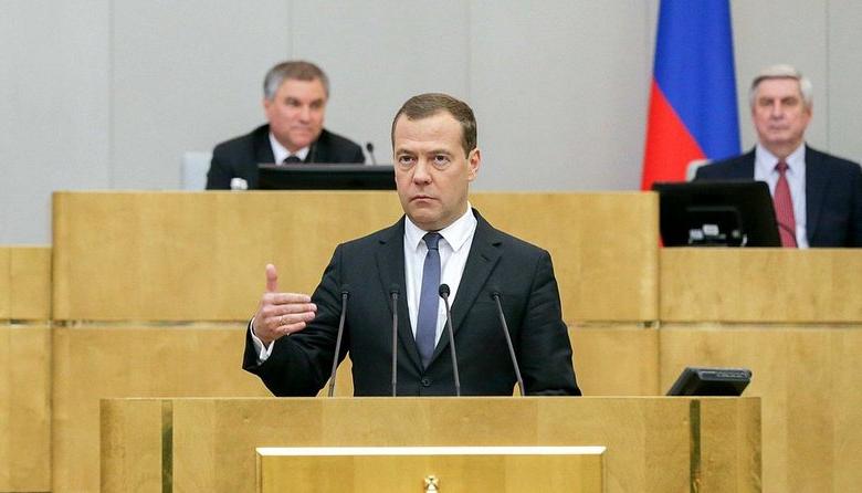 Премьер-министр России Дмитрий Медведев