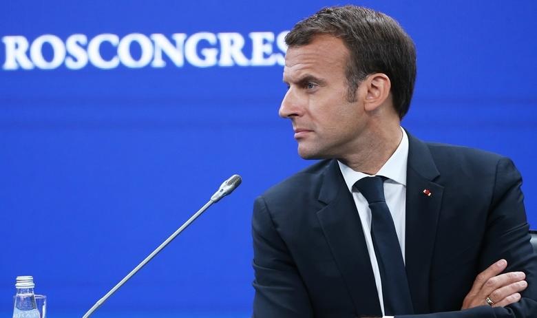 Президент Франции Эммануэль Макрон