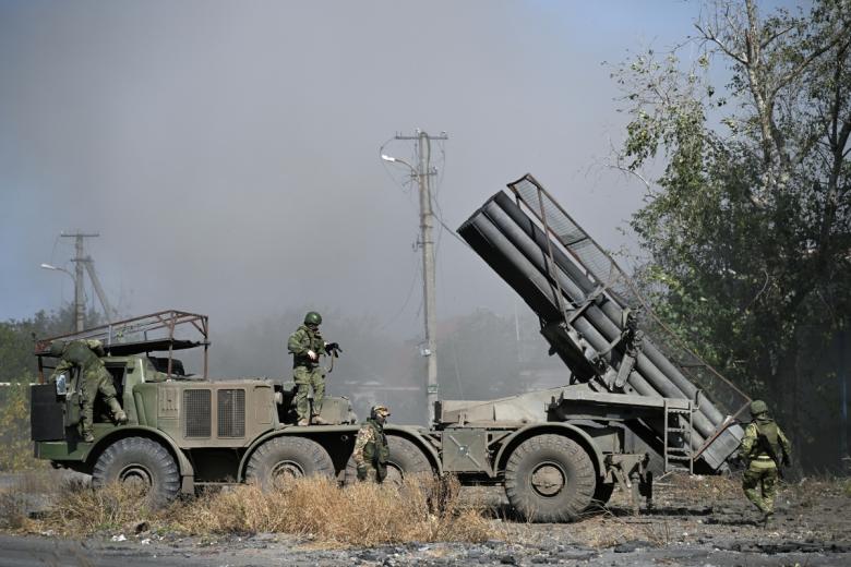 Военнослужащие вооруженных сил Российской Федерации в зоне боевых действий