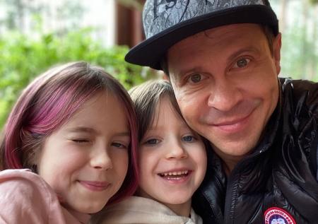Старшая дочь стихами поздравила Павла Деревянко с днём рождения