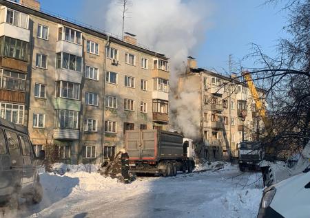 Жильцам разрушенного дома в Новосибирске предоставят новые квартиры