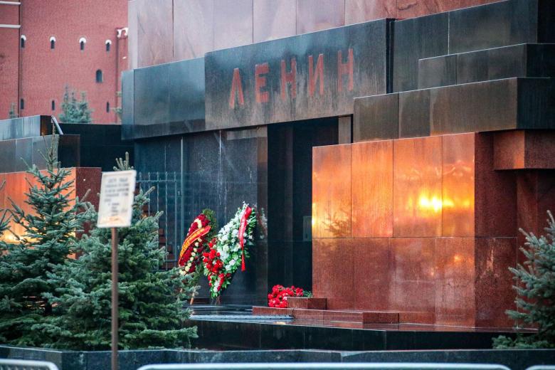 Мавзолей Ленина на Красной площади в Москве