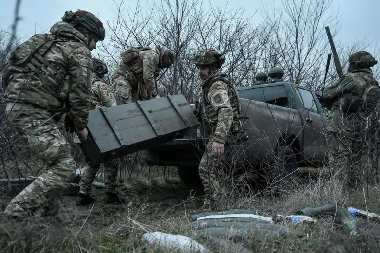 Военнослужащие ВСУ