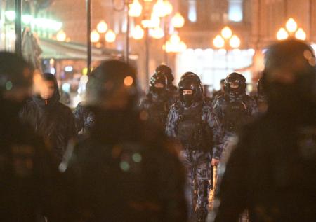 В Москве задержали восемь иранцев на протестной акции