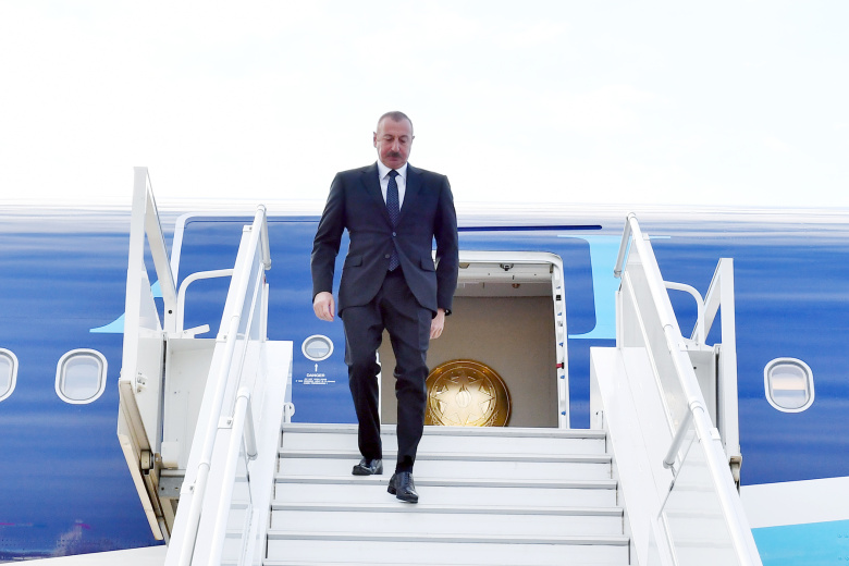 Президент Азербайджана Ильхам Алиев 