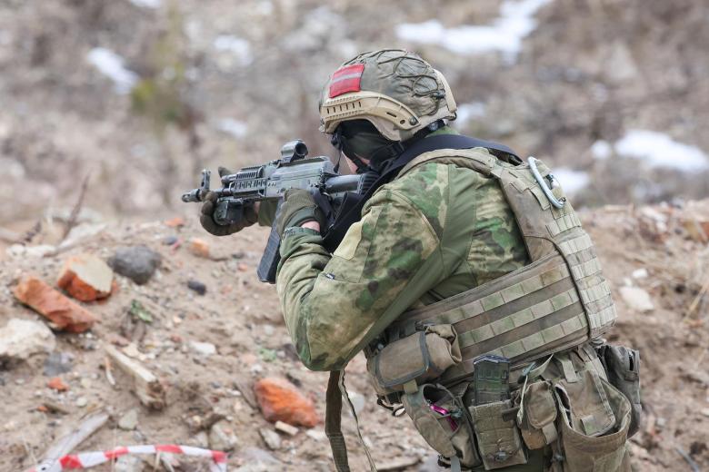 Военнослужащий ВС РФ в зоне СВО