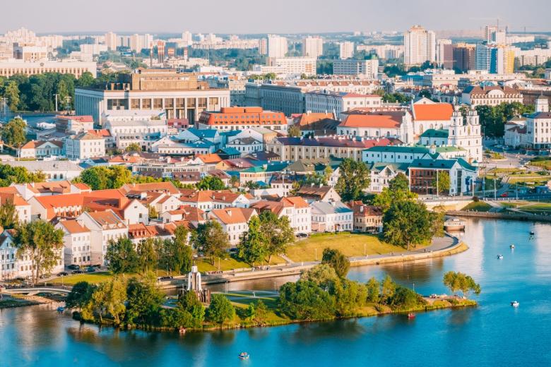 Город Минск, Белоруссия