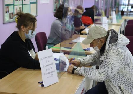 Явка на выборах в Госдуму превысила 35%