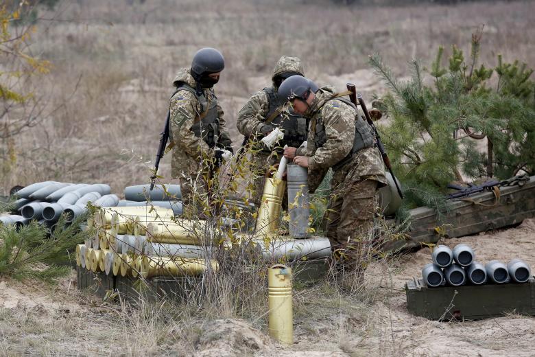 Военнослужащие ВСУ