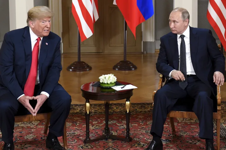 Дональд Трамп и Владимир Путин