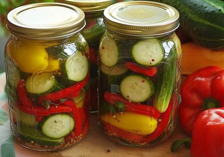 Готовим маринованные огурцы со сладким перцем: просто, вкусно, полезно